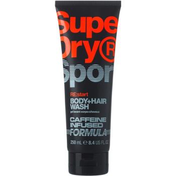 Superdry RE:start żel pod prysznic do ciała i włosów dla mężczyzn 250 ml