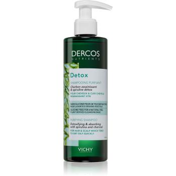 Vichy Dercos Detox oczyszczająco detoksujący szampon do włosów z tendencją do przetłuszczania się 250 ml