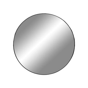 Okrągłe lustro ścienne w czarnej ramie House Nordic Jersey, ø 60 cm