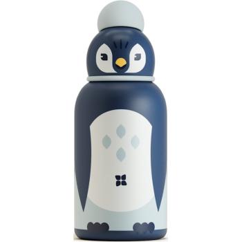 Waterdrop Steel Toddler butelka na wodę ze stali nierdzewnej dla dzieci Pico Penguin 400 ml