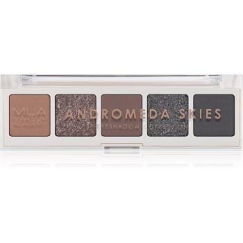 MUA Makeup Academy Professional 5 Shade Palette paleta cieni do powiek odcień Andromeda Skies 3,8 g
