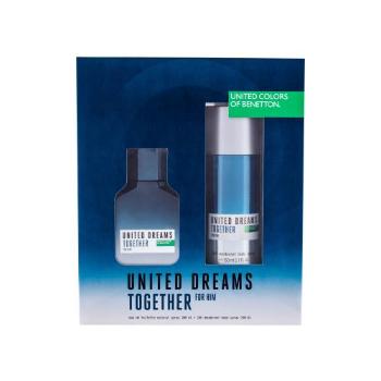 Benetton United Dreams Together zestaw Edt 100 ml + Dezodorant 150 ml dla mężczyzn