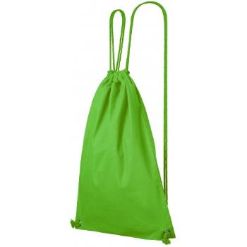 Lekki bawełniany plecak, zielone jabłko, uni