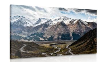 Obraz piękna górska panorama - 120x80
