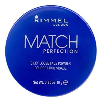 Rimmel London Match Perfection 10 g puder dla kobiet 001 Transparent