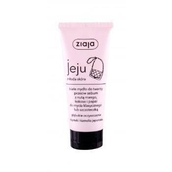 Ziaja Jeju White Face Soap 75 ml żel oczyszczający dla kobiet