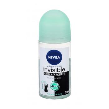 Nivea Black & White Invisible Fresh 48h 50 ml antyperspirant dla kobiet