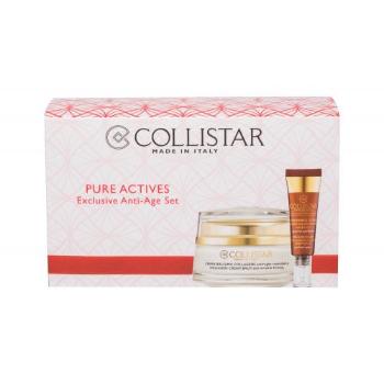 Collistar Pure Actives Collagen Cream Balm zestaw Krem na dzień 50 ml + Krem pod oczy Eye Contour Hyaluronic Acid 15 ml dla kobiet
