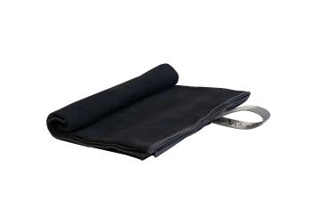 Ręcznik szybkoschnący fitness - czarny - Rozmiar 40 x 80 cm