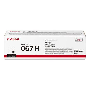 Canon originální toner 067 H BK, black, 3130str., 5106C002, Canon LBP631Cdw, LBP633Cdw, MF651Cw, MF655Cdw, MF657Cdw, O