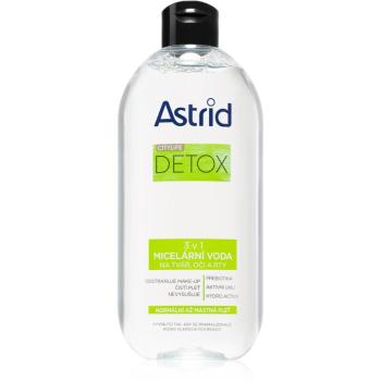Astrid CITYLIFE Detox woda miceralna 3 w 1 do skóry normalnej i mieszanej 400 ml