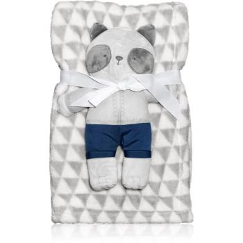 Babymatex Panda Grey zestaw upominkowy dla dzieci od urodzenia