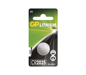 Bateria litowa guzikowa CR2025 GP LITHIUM 3V/170 mAh