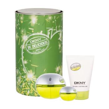 DKNY DKNY Be Delicious zestaw Edp 100ml + Edp 7ml  + 100ml Balsam dla kobiet