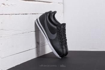 Nike Classic Cortez Leather Black/ Dark Grey-White