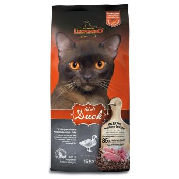 LEONARDO Adult Duck &amp; Rice karma dla kotów z kaczką i ryżem 15 kg