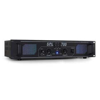 Skytec SPL700 Audio LED Wzmacniacz DJ PA 2000W Equalizer