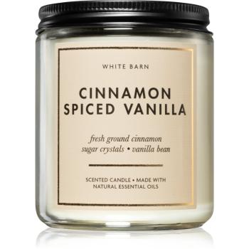 Bath & Body Works Cinnamon Spiced Vanilla świeczka zapachowa 198 g