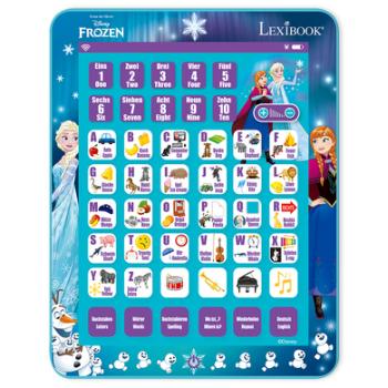 LEXIBOOK Disney The Ice Queen Dwujęzyczny tablet edukacyjny Niemiecki / Angielsk