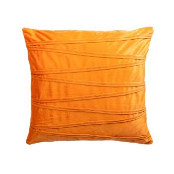 Poszewka na poduszkę Ella pomarańczowy, 40 x 40 cm