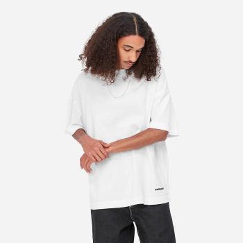 Koszulka męska Carhartt WIP S/S Link Script T-Shirt I031373 WHITE/BLACK