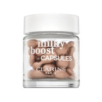 Clarins Milky Boost Capsules 03 podkład w płynie z ujednolicającą i rozjaśniającą skórę formułą 30 x 0,2 ml