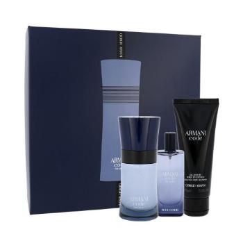 Giorgio Armani Code Colonia zestaw Edt 50 ml + Edt 15 ml + Żel pod prysznic 75 ml dla mężczyzn