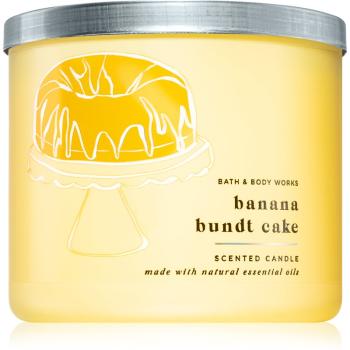 Bath & Body Works Banana Bundt Cake świeczka zapachowa 411 g