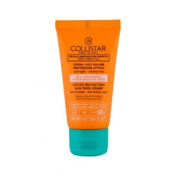 Collistar Special Perfect Tan Active Protection Sun Face 50 ml preparat do opalania twarzy dla kobiet