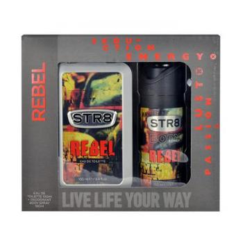 STR8 Rebel zestaw Edt 100ml + 150ml deodorant dla mężczyzn