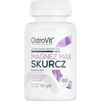OstroVit Magnez Max Skurcz suplement diety na prawidłową czynność układu nerwowego 60 tabletek