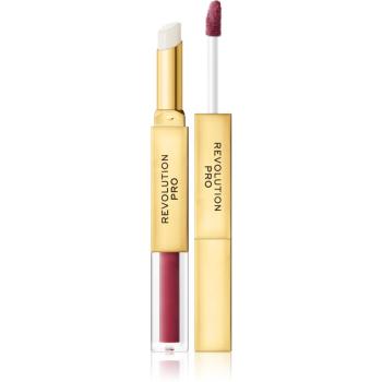 Revolution PRO Supreme Stay 24h Lip Duo ultra matowa szminka w płynie z balsamem odcień Thirst 2,5 g