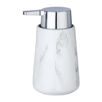 Biały ceramiczny dozownik do mydła Wenko Adrada