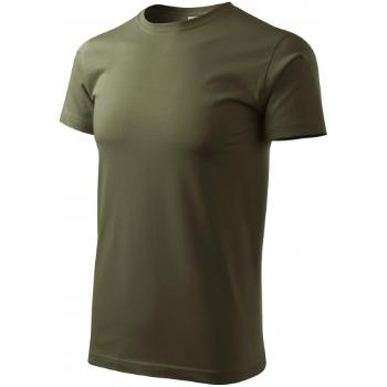 Prosta koszulka męska, military, XL