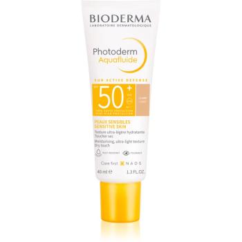 Bioderma Photoderm Aquafluid ochronny ultralekki fluid do twarzy SPF 50+ odcień Light 40 ml