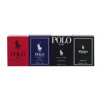 Ralph Lauren Polo zestaw Edt Polo 15 ml + Edt Polo Red 15 ml + Edt Polo Blue 15 ml + Edt Polo Black 15 ml dla mężczyzn