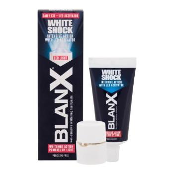 BlanX White Shock Intensive Action zestaw Pasta do zębów 50 ml + Aktywator LED unisex Uszkodzone pudełko