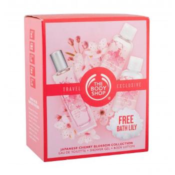 The Body Shop Japanese Cherry Blossom zestaw Edt 50 ml + Żel pod prysznic 60 ml + Mleczko do ciała 60 ml dla kobiet
