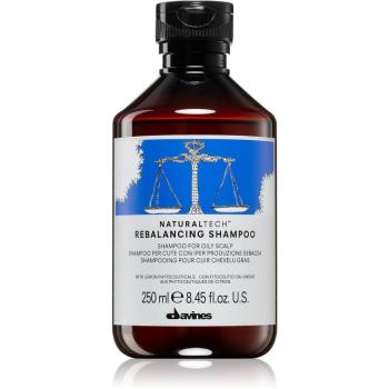Davines Naturaltech Rebalancing Shampoo głęboko oczyszczający szampon do przetłuszczającej się skóry głowy 250 ml