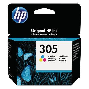 HP original ink 3YM60AE#301, tri-colour, blistr, 100str., HP 305, HP DeskJet 2300, 2710, 2720, Plus 4100