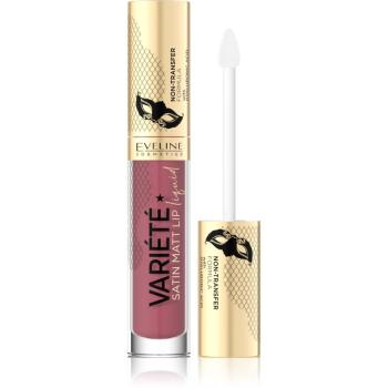 Eveline Cosmetics Variété szminka w płynie z matowym finiszem odcień 03 Berry Shake 4,5 ml