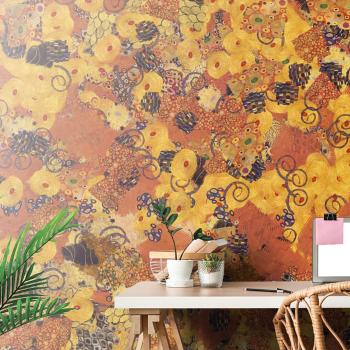 Samoprzylepna tapeta abstrakcja inspirowana G. Klimtem - 150x100