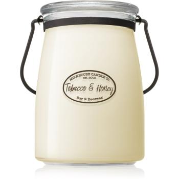 Milkhouse Candle Co. Creamery Tobacco & Honey świeczka zapachowa Butter Jar 624 g