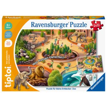 Ravensburger tiptoi® Puzzle dla małych odkrywców: Zoo