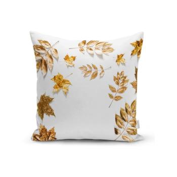 Poszewka na poduszkę Minimalist Cushion Covers Golden Leaves, 42x42 cm
