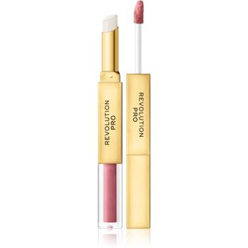 Revolution PRO Supreme Stay 24h Lip Duo ultra matowa szminka w płynie z balsamem odcień Velvet 2,5 g