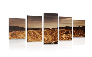 5-częściowy obraz Park Narodowy Doliny Śmierci w Ameryce - 100x50