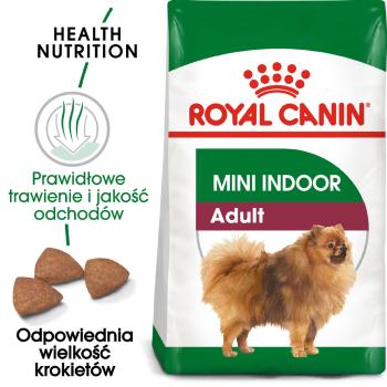 ROYAL CANIN Mini Indoor Adult 1,5 kg karma sucha dla psów dorosłych, ras małych, żyjących głównie w domu