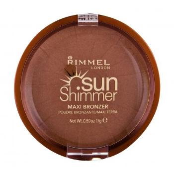 Rimmel London Sun Shimmer Maxi 17 g bronzer dla kobiet 004 Sun Star