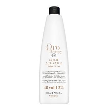 Fanola Oro Therapy 24k Gold Activator Oro Puro emulsja aktywująca do wszystkich rodzajów włosów 12% 40 Vol. 1000 ml
